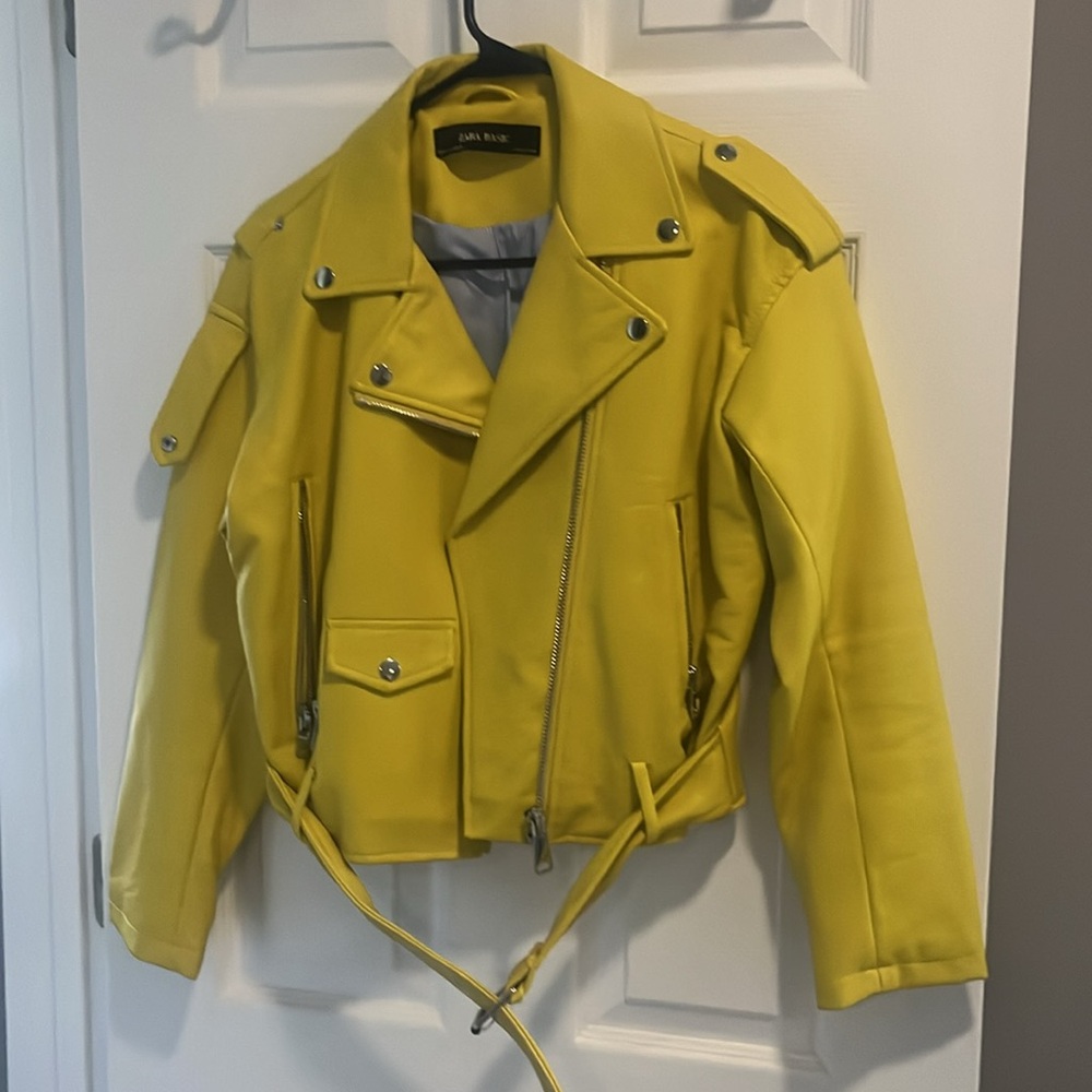 Zara Basic Motorcycle Jacket - image 5